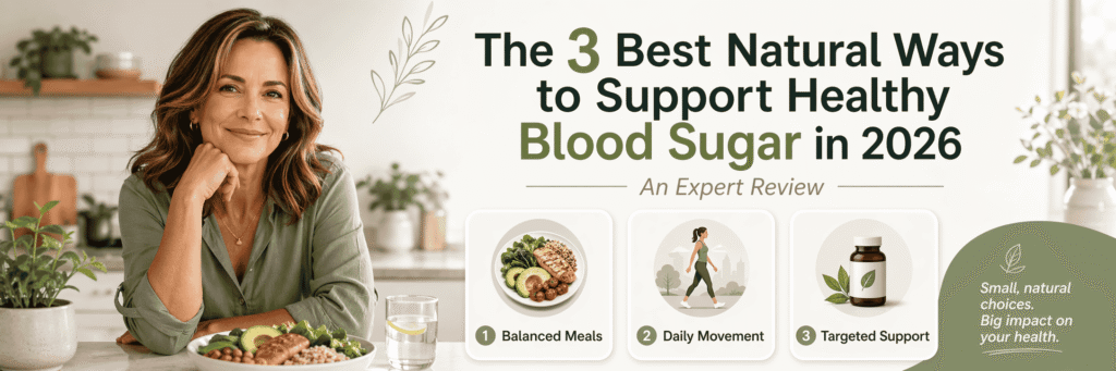 3 Best Natural Ways to Support Healthy Blood Sugar in 2026