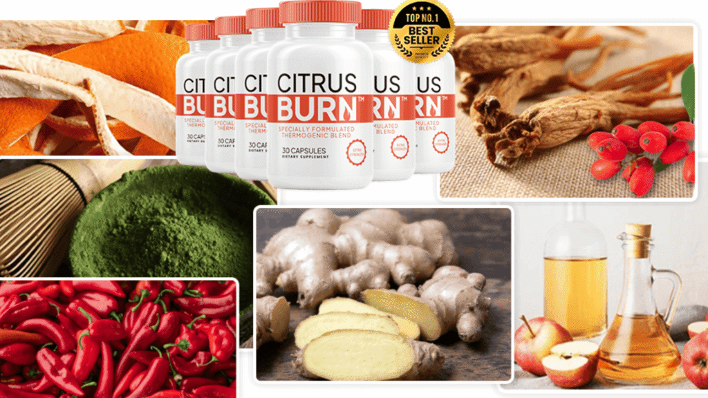 CitrusBurn Review 2026: Official Supplement Bottle and Ingredients