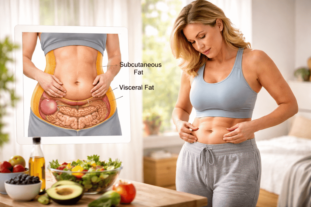 Visceral vs Subcutaneous Fat in Women Over 40: What You Need to Know