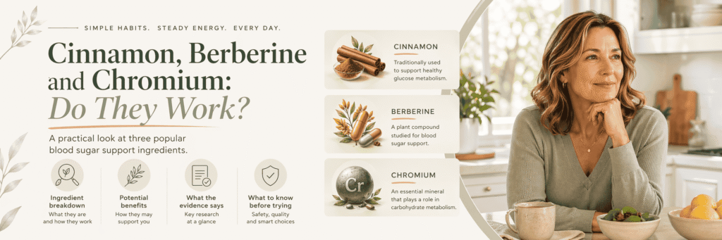 Cinnamon, Berberine and Chromium: Do They Work?