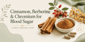 Cinnamon, Berberine and Chromium for Blood Sugar: Simple Guide