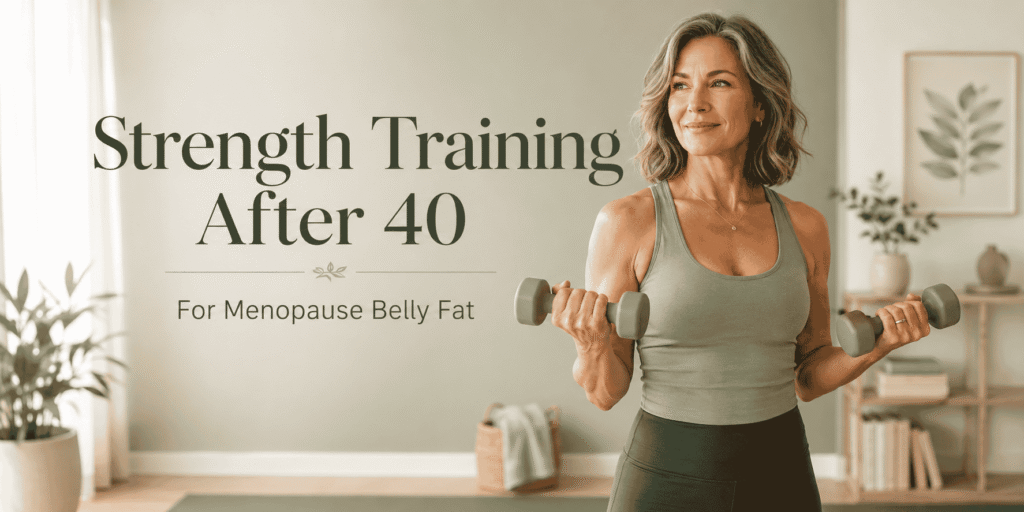 Strength Training After 40 for Menopause Belly Fat