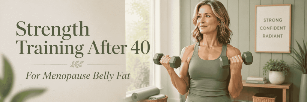 Strength Training After 40 for Menopause Belly Fat
