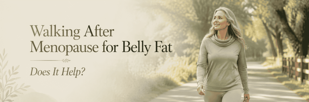 Walking After Menopause for Belly Fat: Does It Help?